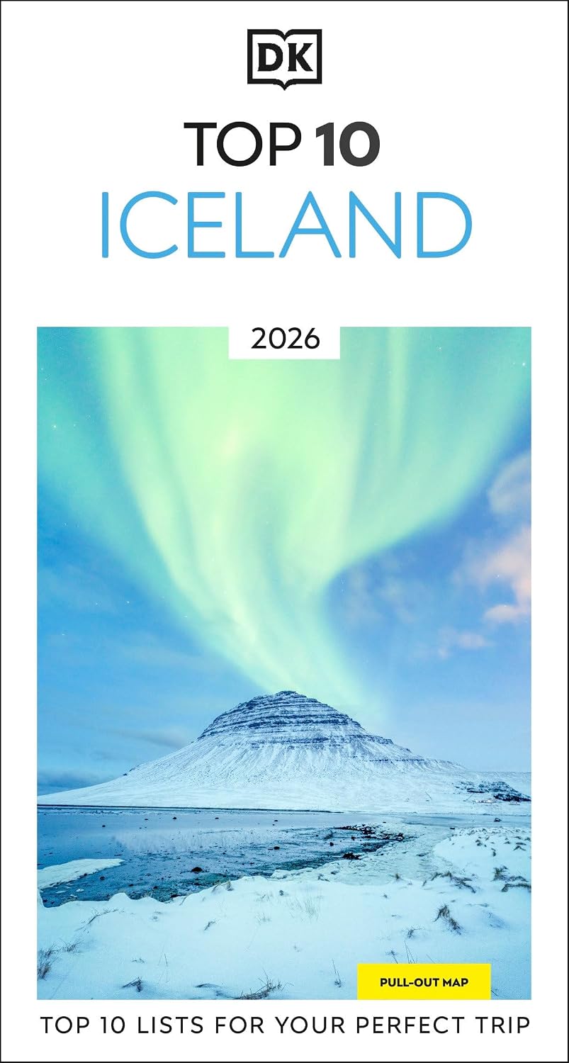Cover of the DK Top 10 Iceland pocket travel guide